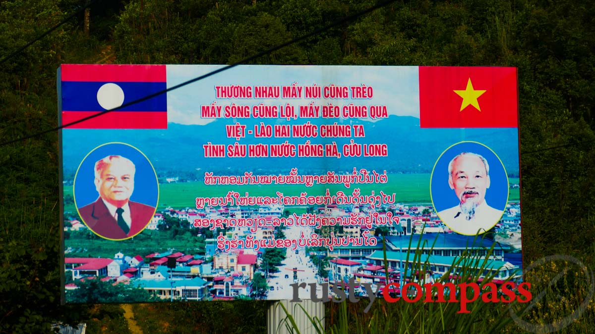 The Lao Vietnam border, Tay Trang