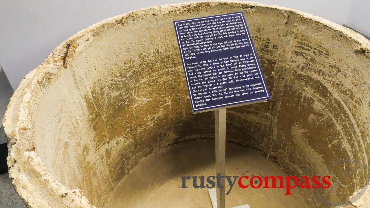 A well used in the Thanh Phong massacre