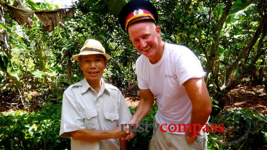 Mr Tan, a former Viet Cong soldier who now manages...