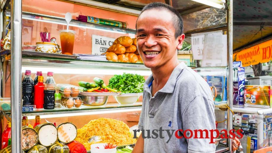 Saigon’s got it all - delicious streetside banh mi (Vietnamese...