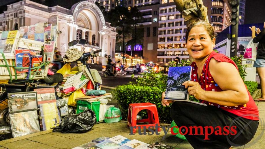 A living treasure - this deaf bookseller on Saigon’s Dong...