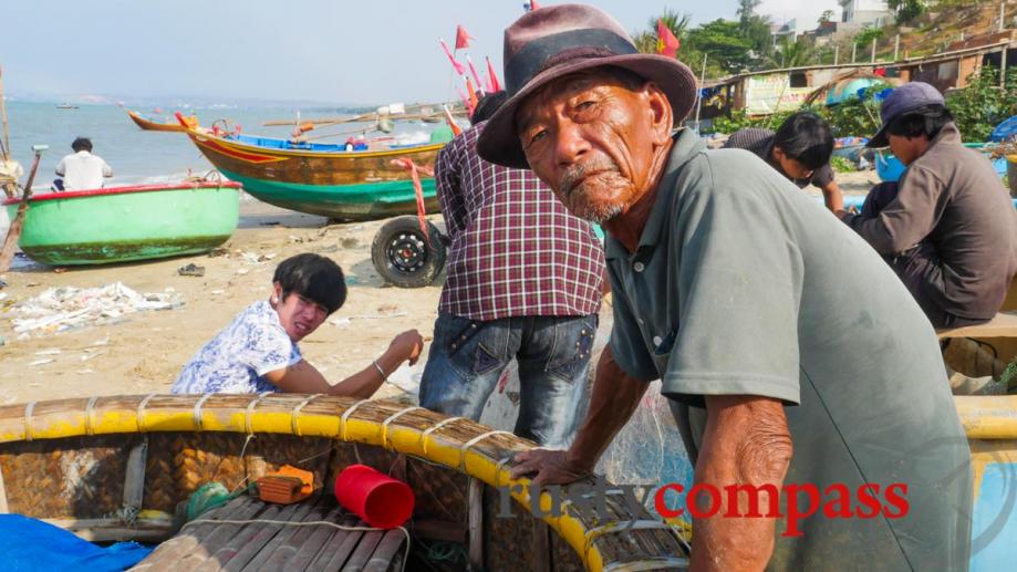Old fisherman, Ham Tien Village, Mui Ne
