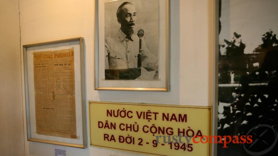 Ho Chi Minh's declaration of independence in 1945 met with...