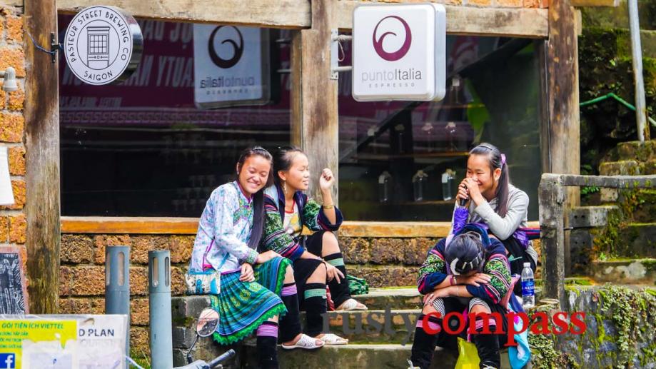 Ethnic Hmong girls, Italian coffee and Saigonese craft beer. The...