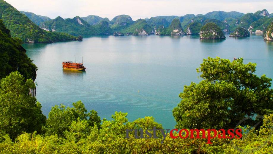 3 hours from Hanoi is World Heritage listed Halong Bay,...