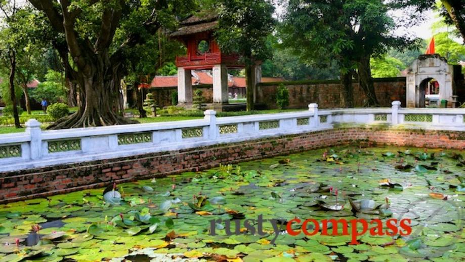 Day 2: Temple of Literature, Hanoi. Dates back to the...