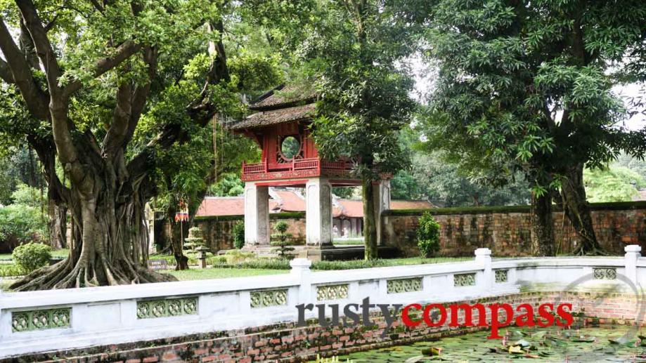 The Temple of Literature dates back to 1070 and is...