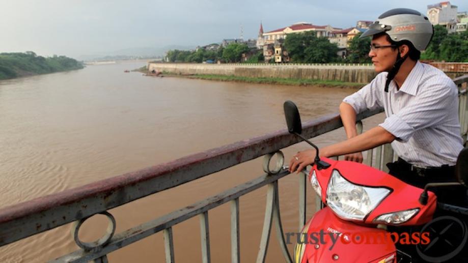 Contemplating Hanoi? The Red River flows from here to Vietnam's...
