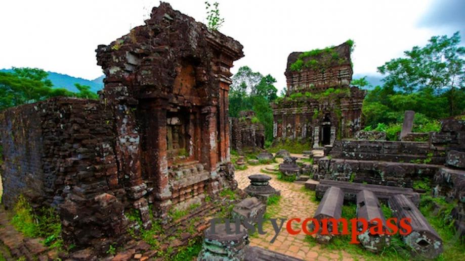On day two, rise early to visit the Cham ruins...