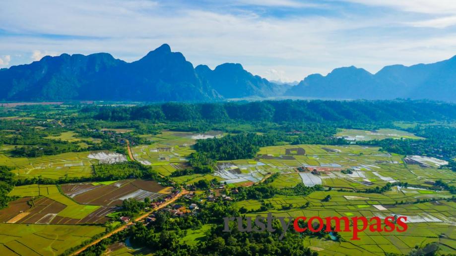 Viewpoint outside Vang Vieng, Laos