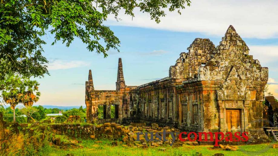 11th century Angkorian Temple of Wat Phu, Laos outside Champasak...