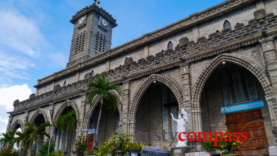 Around town, Nha Trang's Catholic Cathedral is worth a look.