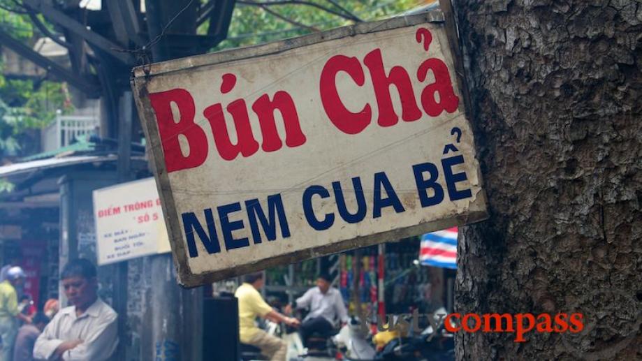 Some of Hanoi's best streets food and more upscale dining...