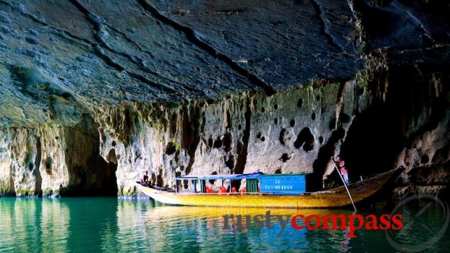 Phong Nha Cave. Make sure you visit this area away from...