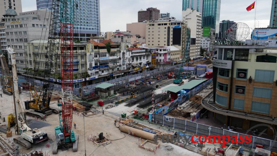 Years of disruption ahead for downtown Saigon