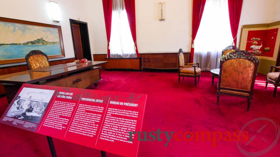 Changes at Saigon's former Presidential Palace