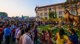 Happy Year of the Goat - Saigon's Tet Flower Street