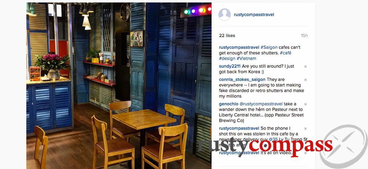 Expensive Saigon Instagram post.
