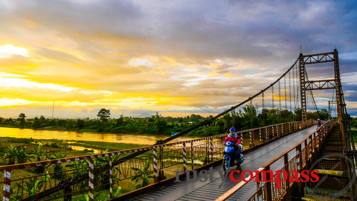 Crossing the Dakbla River, Kontum