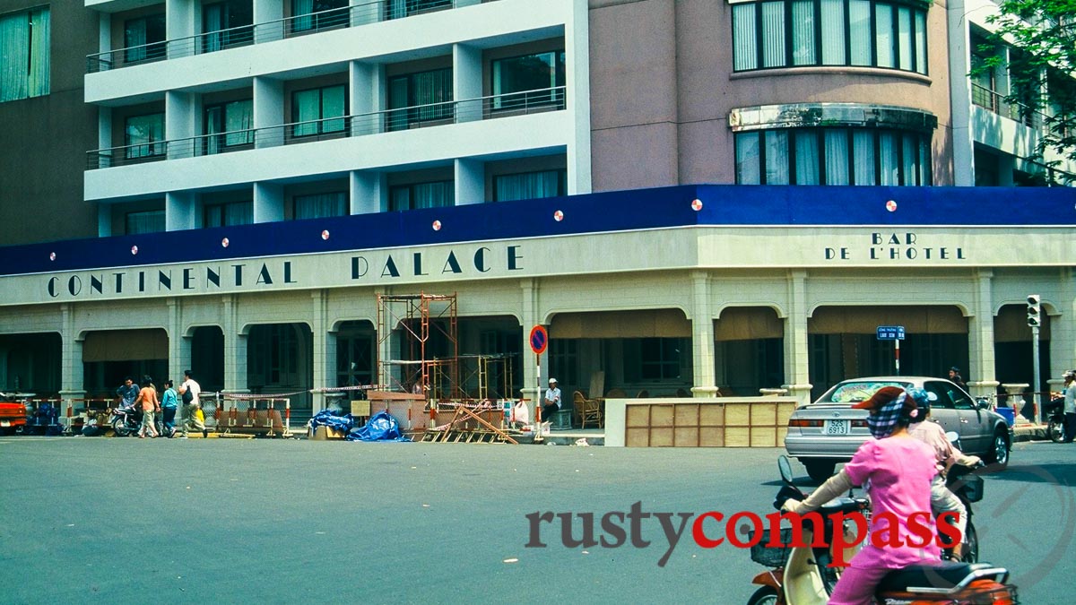 Caravelle Hotel, Saigon - during the making of The Quiet American, 2001