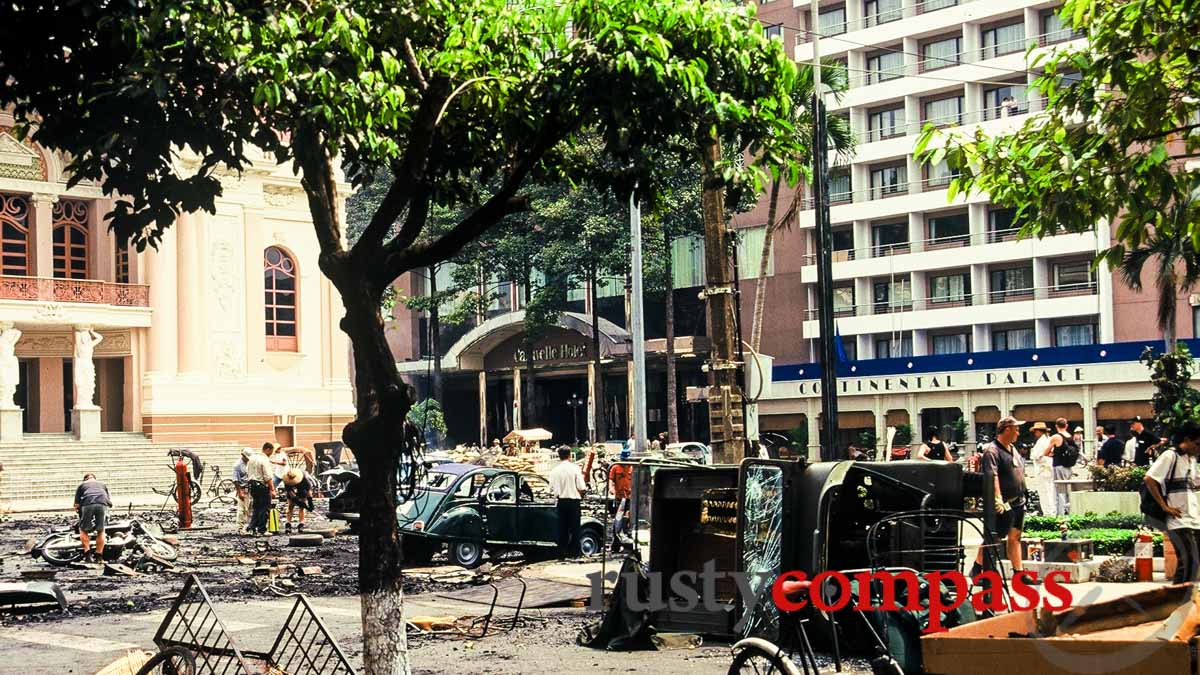 Caravelle Hotel, Saigon - during the making of The Quiet American, 2001