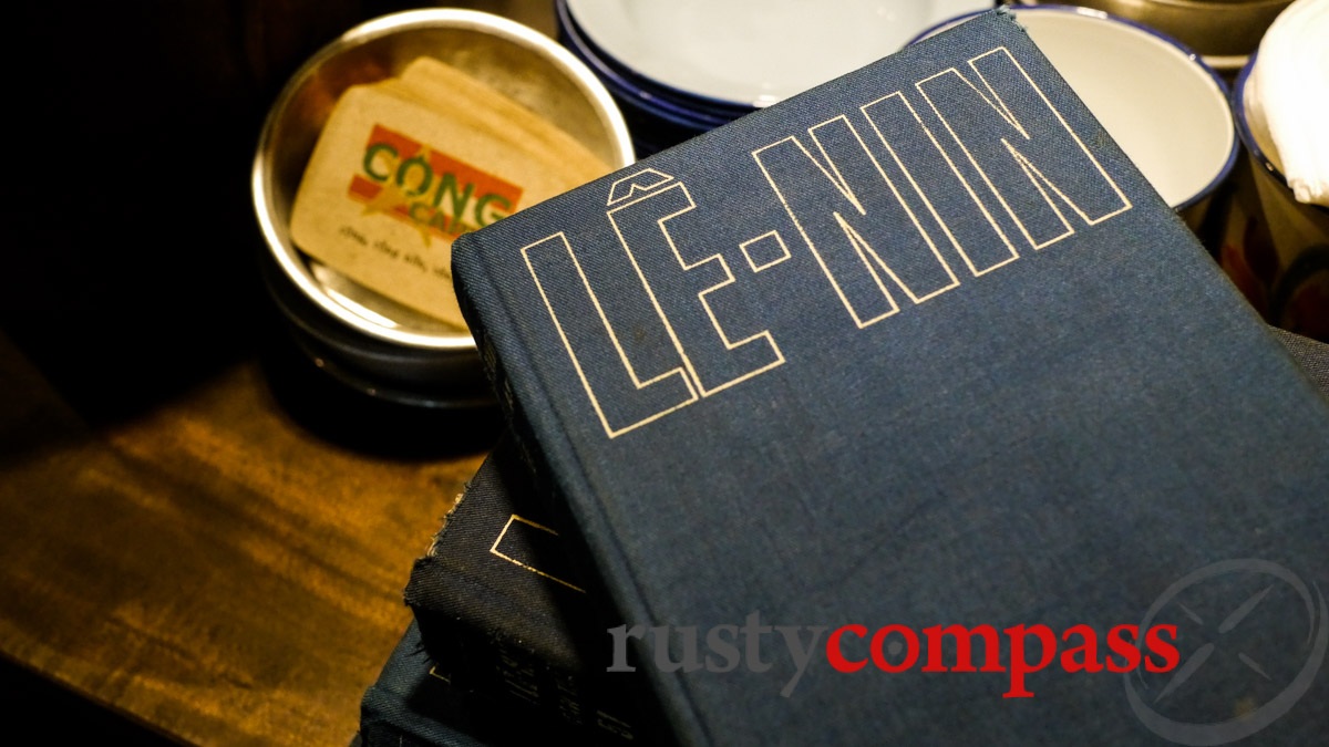The menu that ruffled feathers. Cong Caphe, Hanoi The menu that ruffled feathers. Cong Caphe, Hanoi