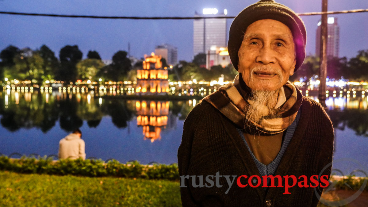 Dr Khai - 95 at Hoan Kiem Lake