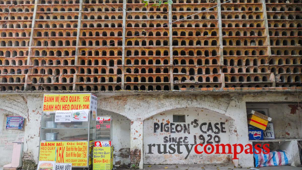 1920s pigeon case facing imminent demolition, Saigon 1920s pigeon case facing imminent demolition, Saigon