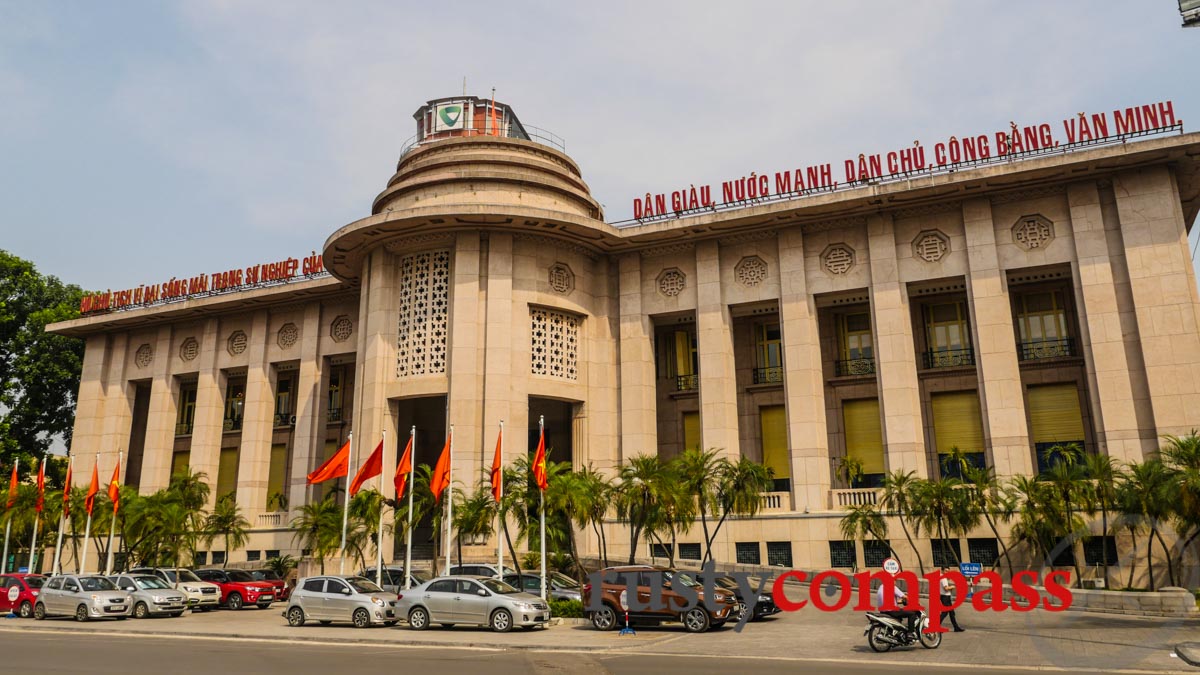 The old Bank of Indochina, Hanoi - now the State Bank