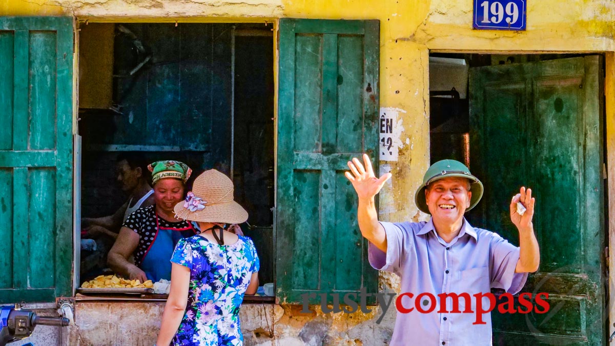 Haiphong welcome - a positive image? We think so.