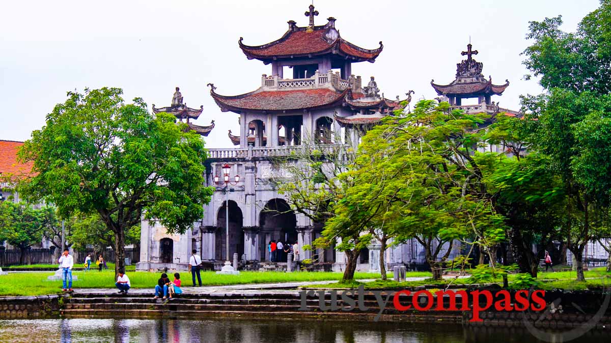 Phat Diem Cathedral is Vietnam's most impressive Catholic place of worship. Unlike its counterparts in Saigon and Hanoi, this one is distinctly Vietnamese in character.