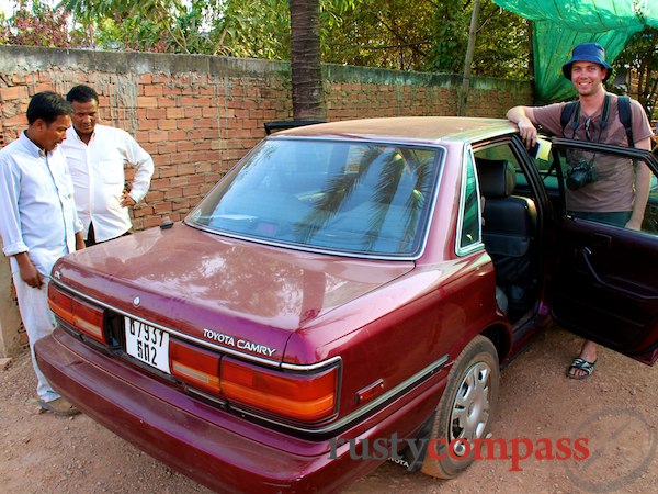 After all the negotiation, this was the craft that took us to Kep from the border. border,Ha Tien,Kep