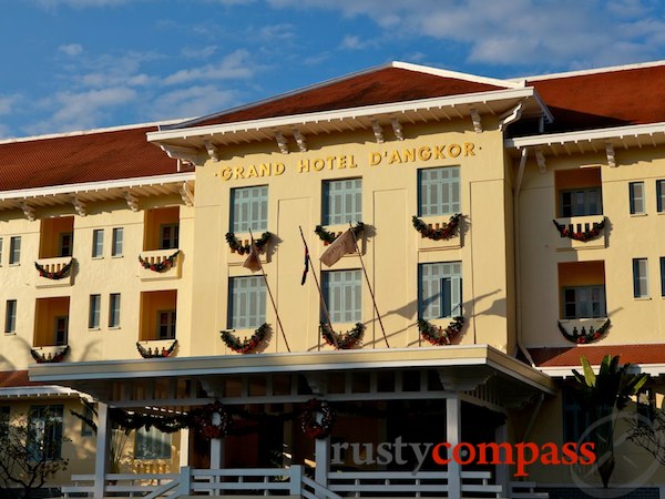 Cambodia,Grand Hotel D'Angkor,hotel,Siem Reap