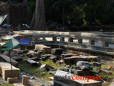 Angkor Wat,Cambodia,restoration,Ta Prohm