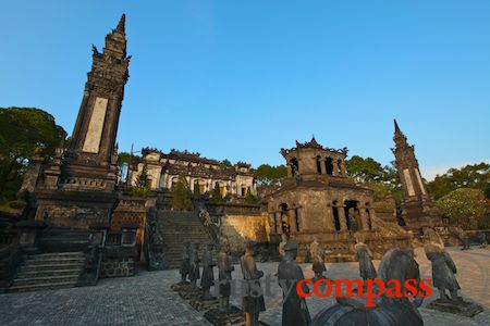 Hue,Khai Dinh's Tomb,monument,royal tomb,Tombs,Vietnam