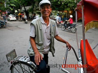 cyclo,Hanoi,Hanoi Streets,Old Quarter Hanoi,People,Vietnam