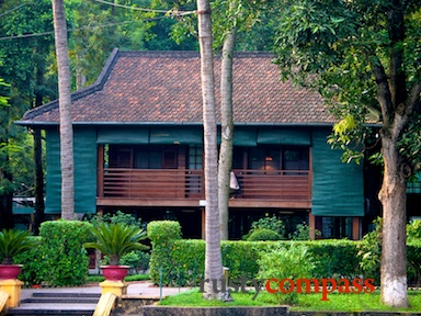 Ho Chi Minh's house on stilts