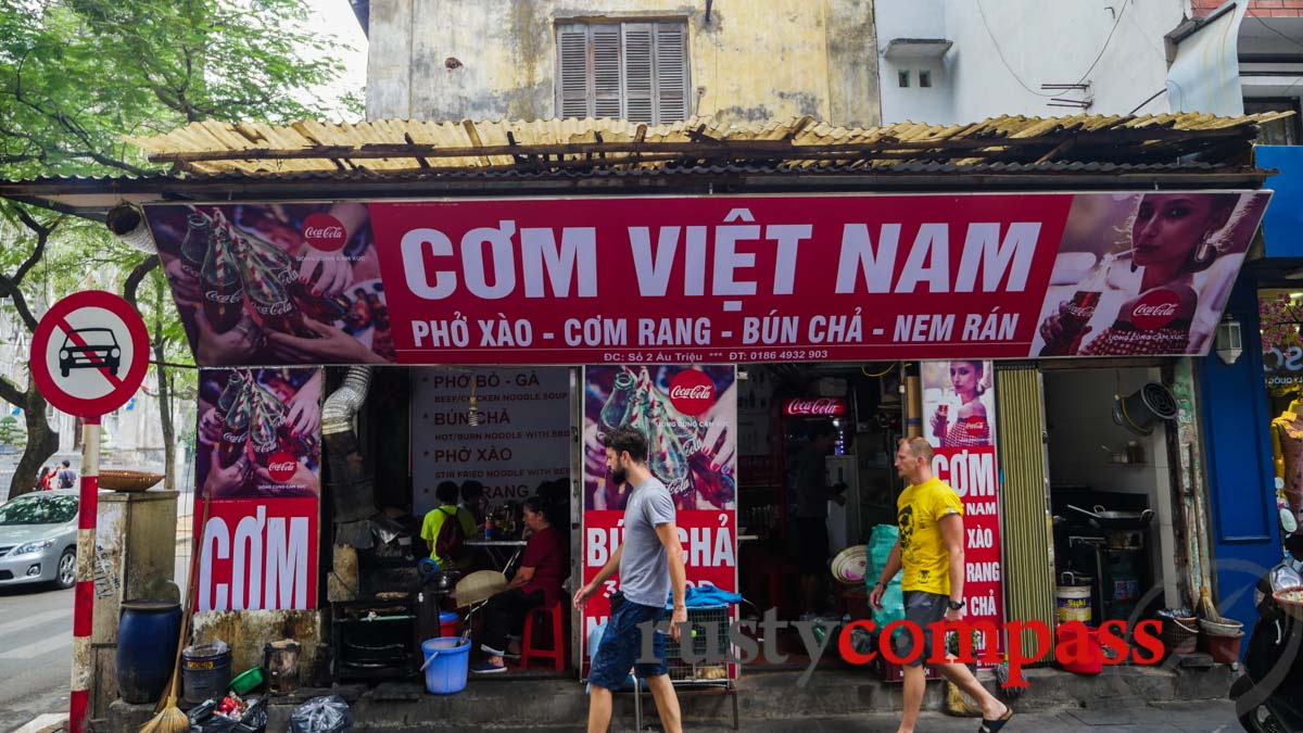 Hard to beat Hanoi's streets for atmospheric eateries.