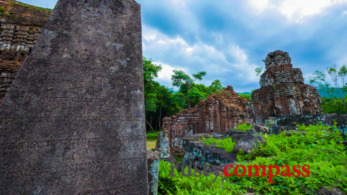 My Son Temples - A long ride from Hoi An