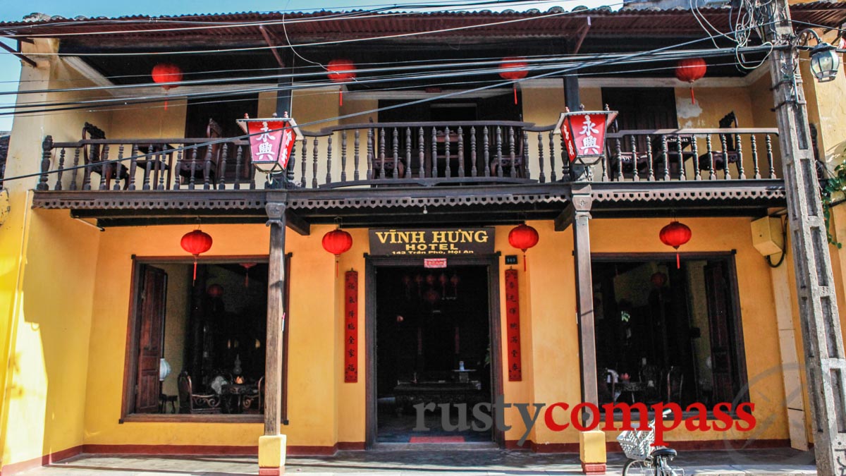 Vinh Hung Heritage Hotel - the only heritage hotel in the old town.
