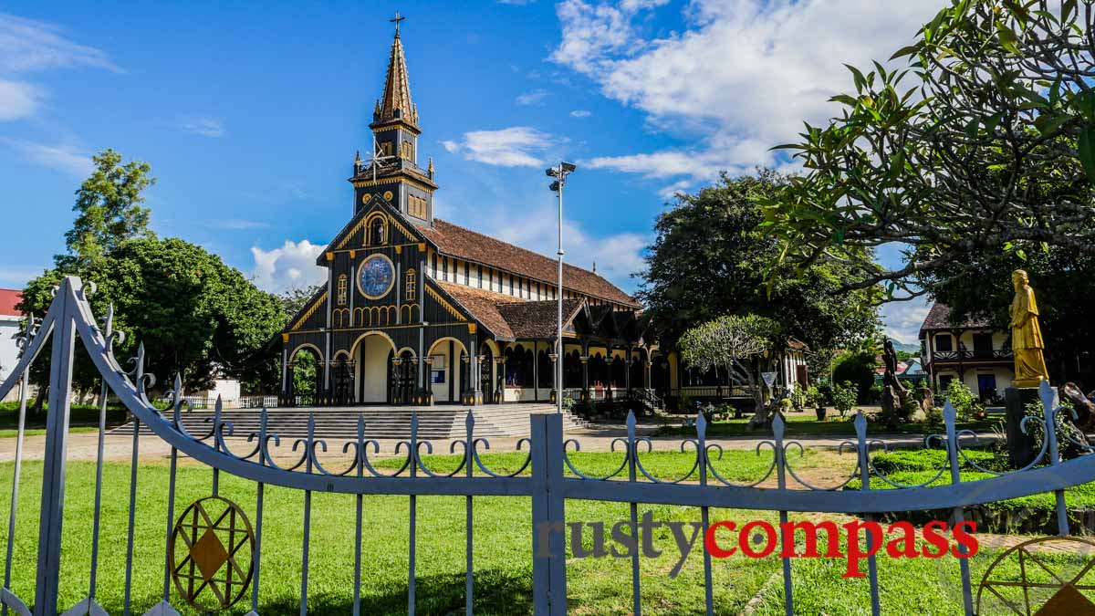 The wooden church, Kontum.