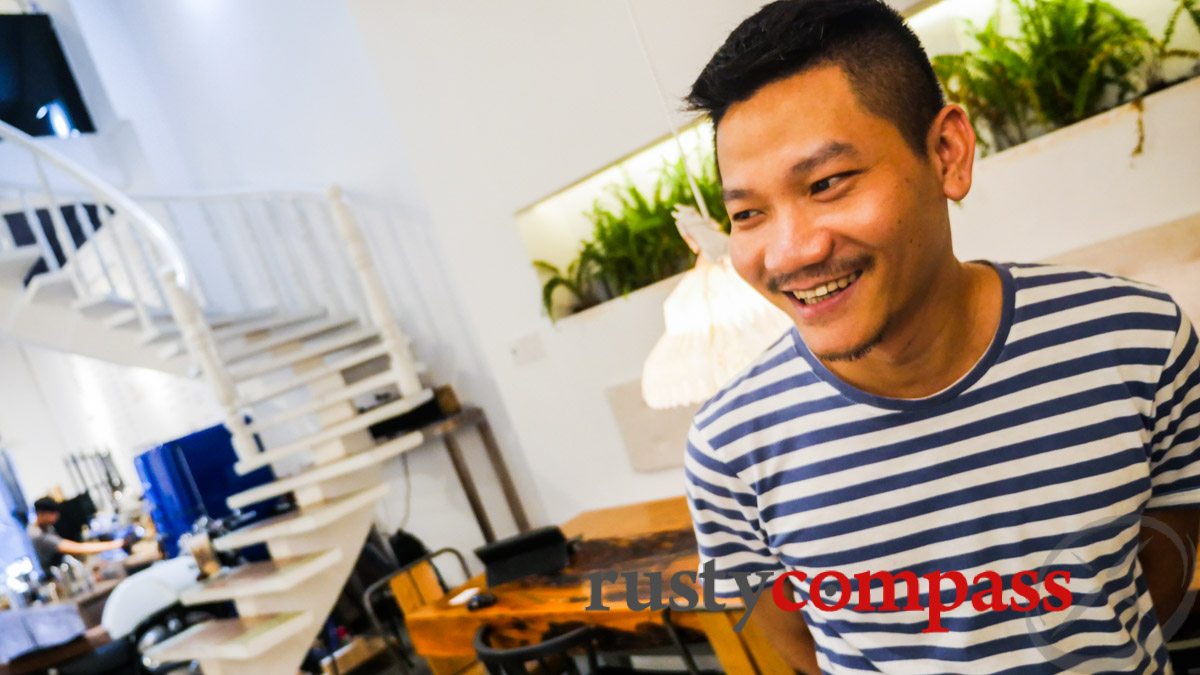 Phong - the man behind Coffee Republic, Saigon