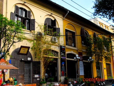 Renovated shophouses - an appealing scale