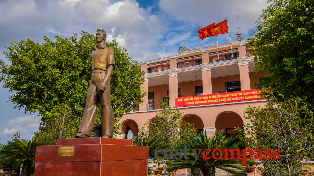 Ho Chi Minh Museum. Ho Chi Minh embarked on his 30 year mission abroad from here in 1911.