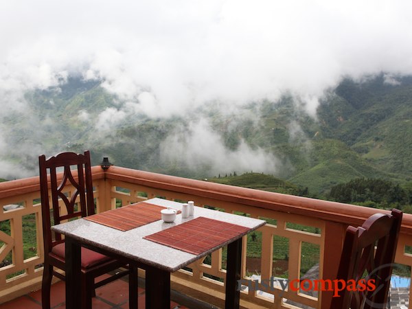 Breakfast time at the Holiday Sapa Hotel