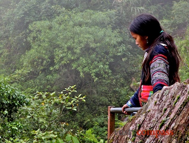 Black Hmong girl Sapa