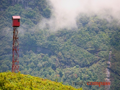 Fire lookout outside of Sapa