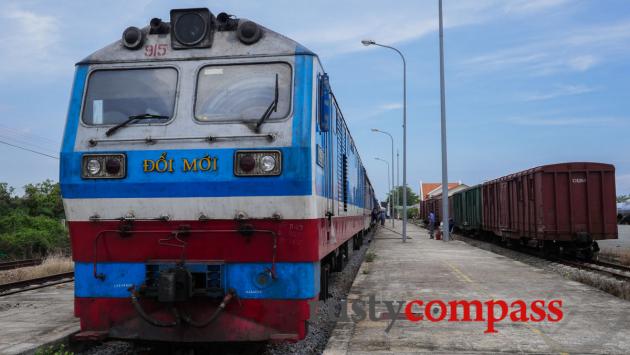 The train from Phan Thiet to Saigon