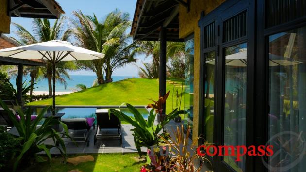 Ocean front villa, Anantara Resort, Mui Ne