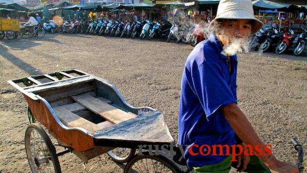 Tra Vinh, Mekong Delta. The market.